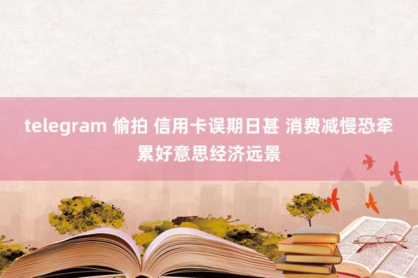 telegram 偷拍 信用卡误期日甚 消费减慢恐牵累好意思经济远景