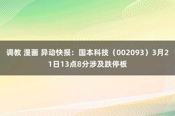调教 漫画 异动快报：国本科技（002093）3月21日13点8分涉及跌停板