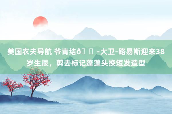 美国农夫导航 爷青结😭大卫-路易斯迎来38岁生辰，剪去标记蓬蓬头换短发造型