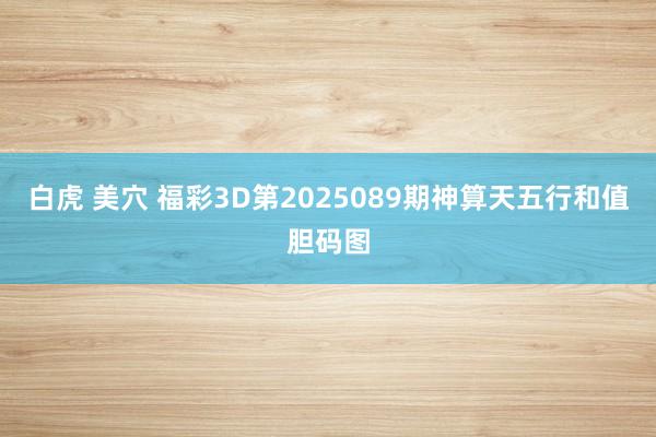 白虎 美穴 福彩3D第2025089期神算天五行和值胆码图